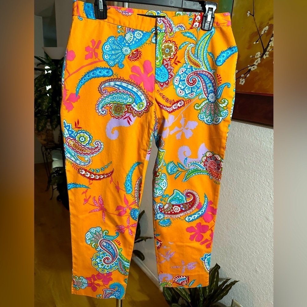 Ralph Lauren black Label vibrant color pants size 8